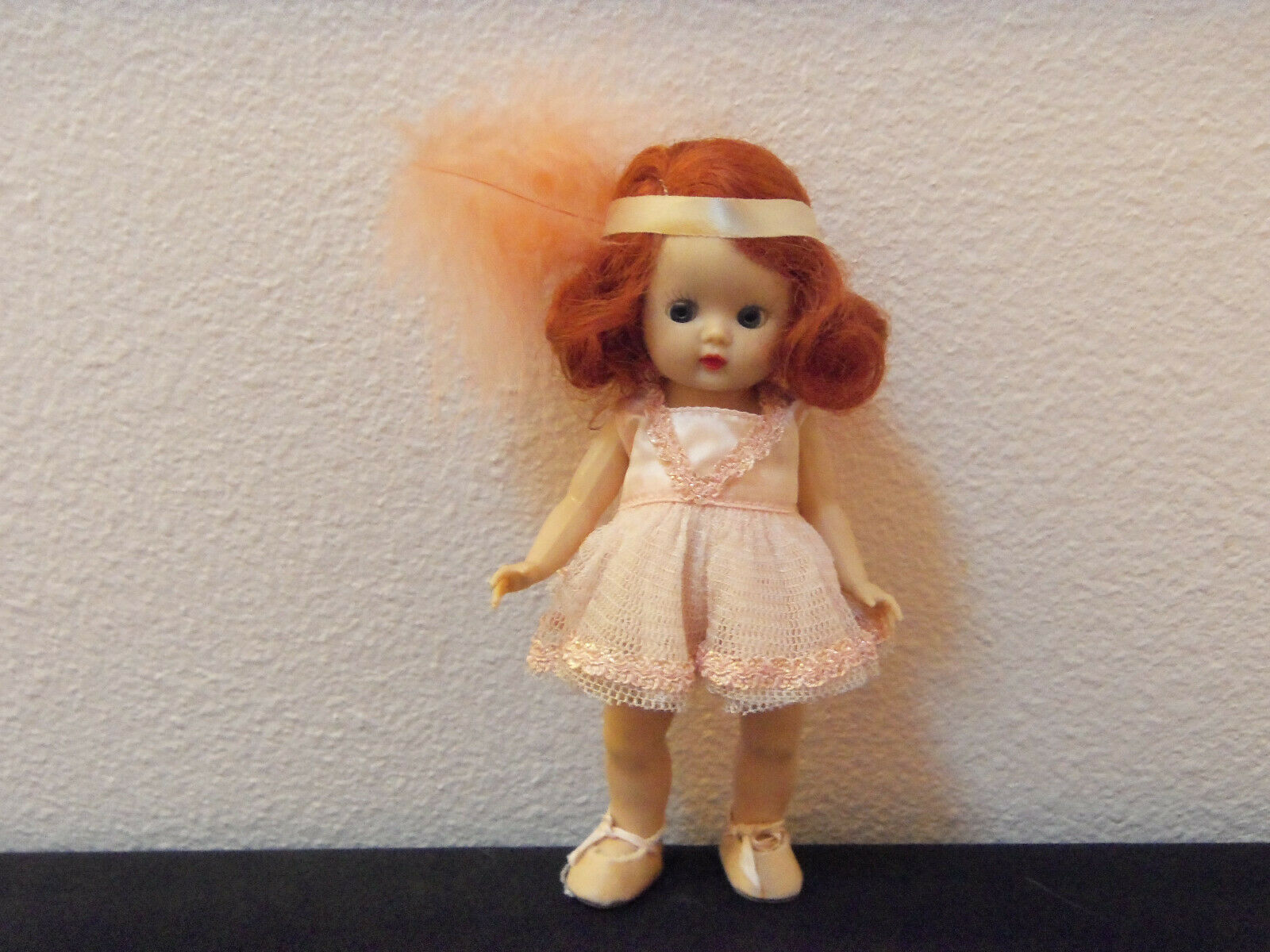 Vintage Strung Nancy Ann Storybook Redhead Muffie Ballerina Doll
