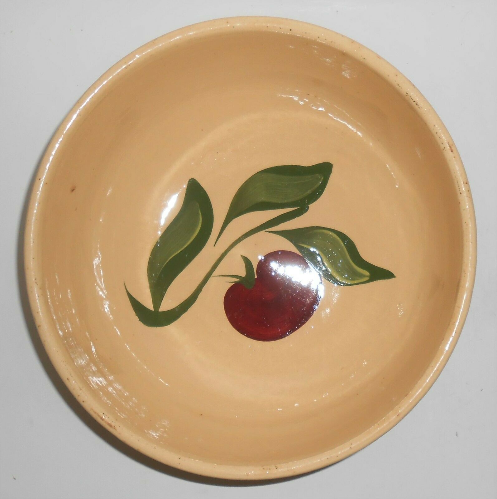 Watt Pottery #73 Apple Salad Bowl