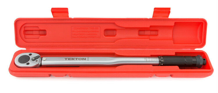 Tekton 24335 1/2 In. Drive Click Torque Wrench (10-150 Ft.-lb.)